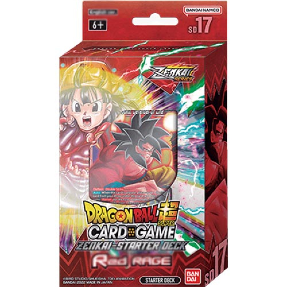 Dragon Ball Super Masters &ndash; Deck Red Rage SD17 &ndash; FR