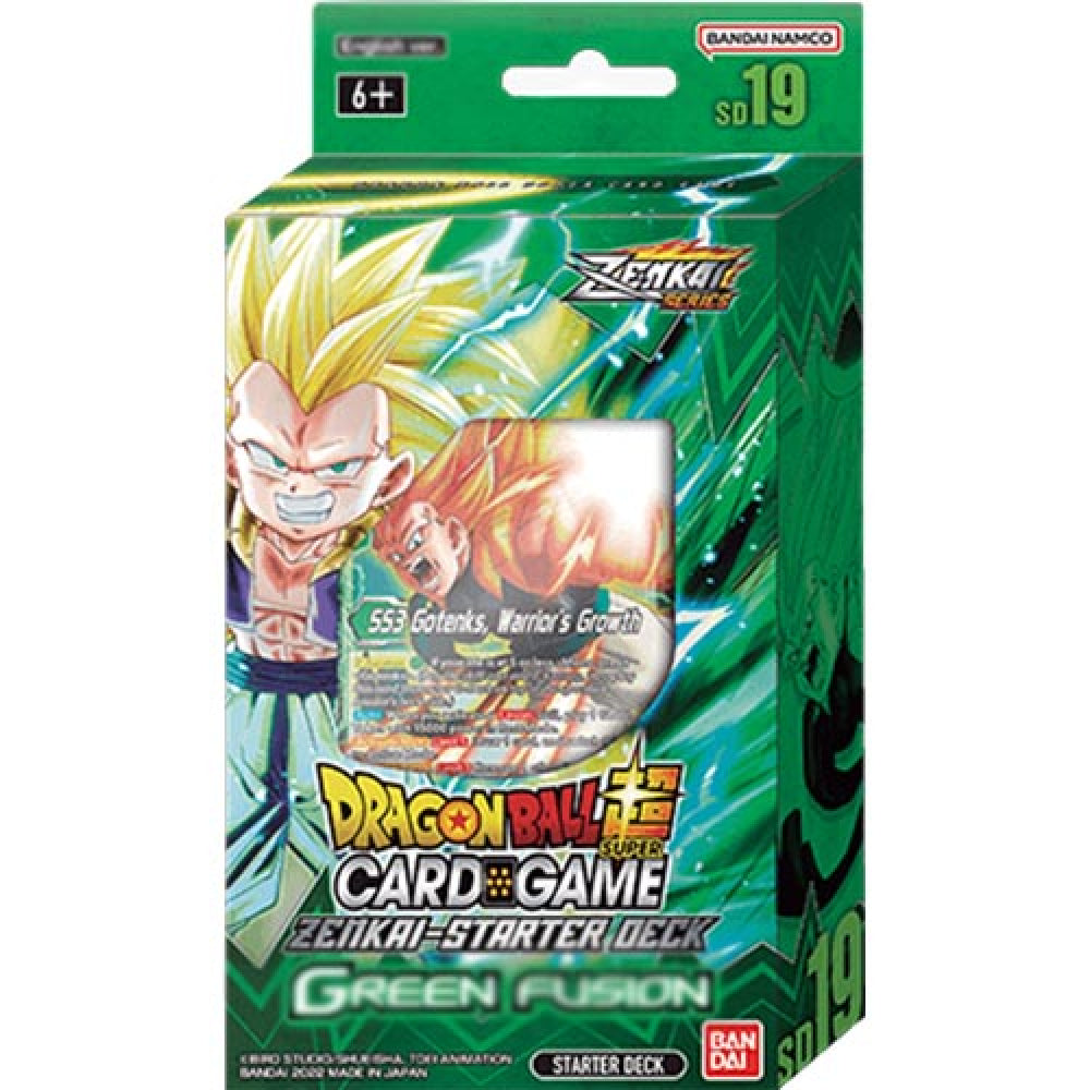 Dragon Ball Super Masters &ndash; Deck Green Fusion SD19 &ndash; FR