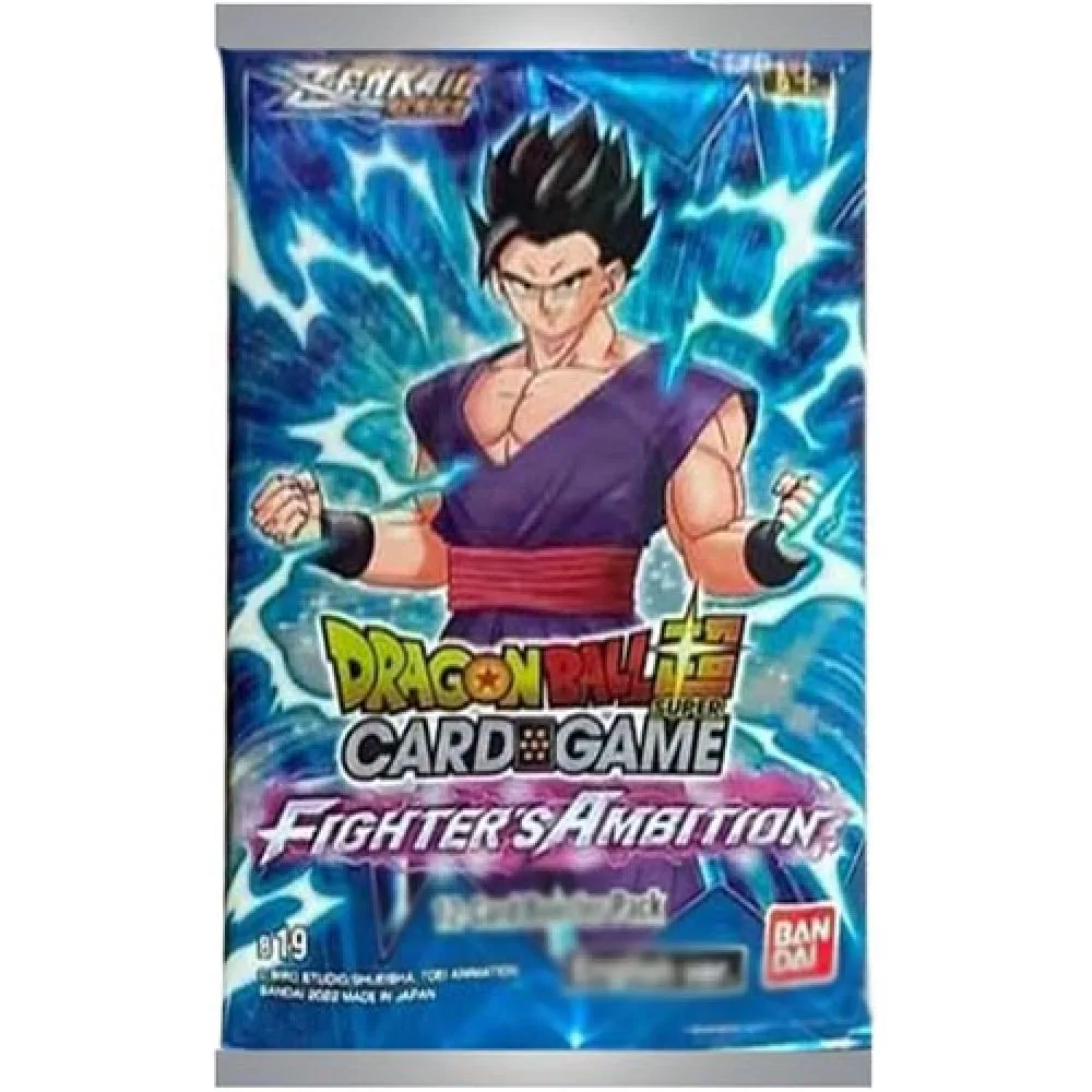 Dragon Ball Super Masters &ndash; Lot de 3 boosters Fighter&rsquo;s Ambition B19 &ndash; FR