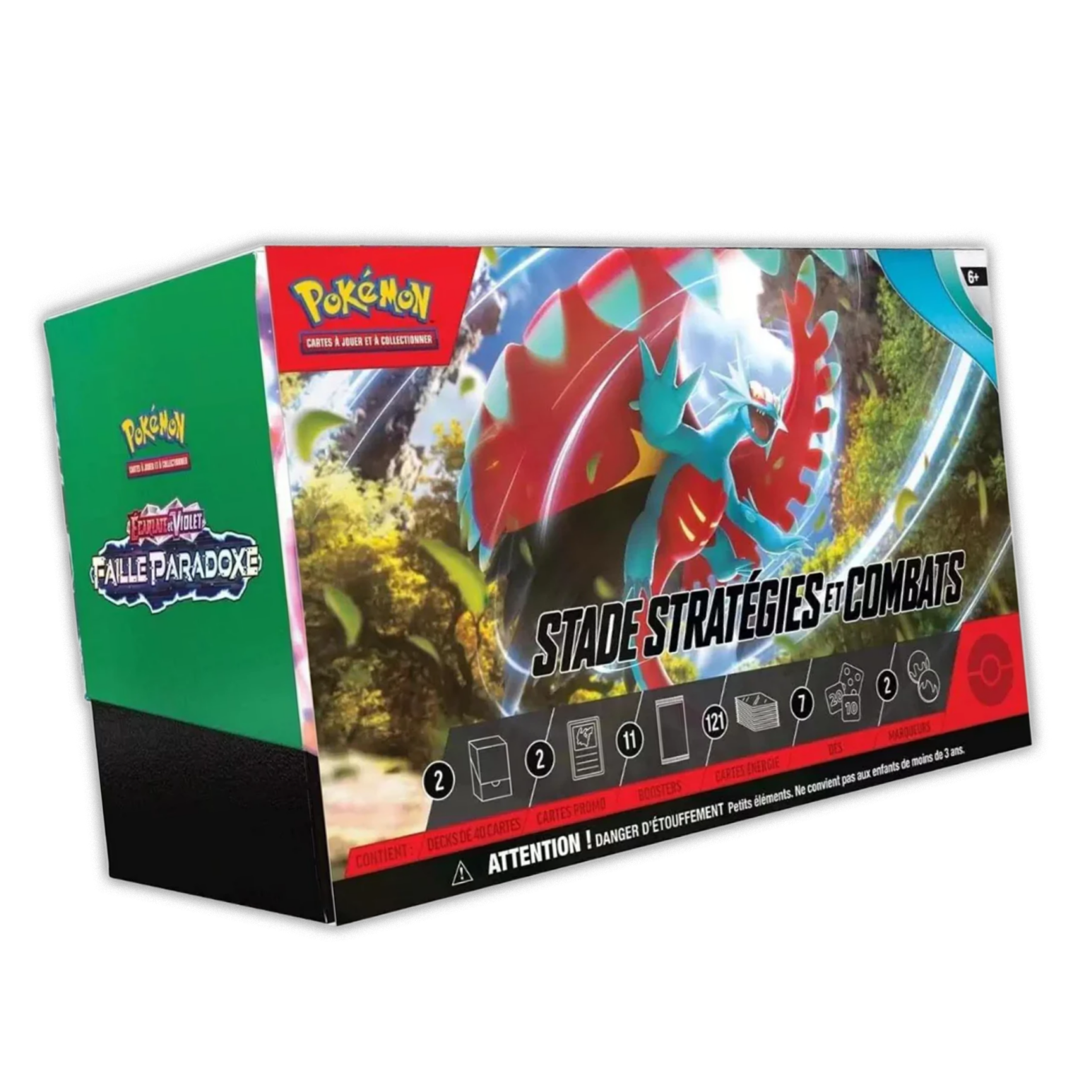 Stade Strat&eacute;gies et Combats Pok&eacute;mon Faille Paradoxe EV4 (FR)