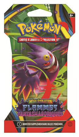 Booster sous blister Pok&eacute;mon Flammes Fantasmagoriques ME02 (FR)