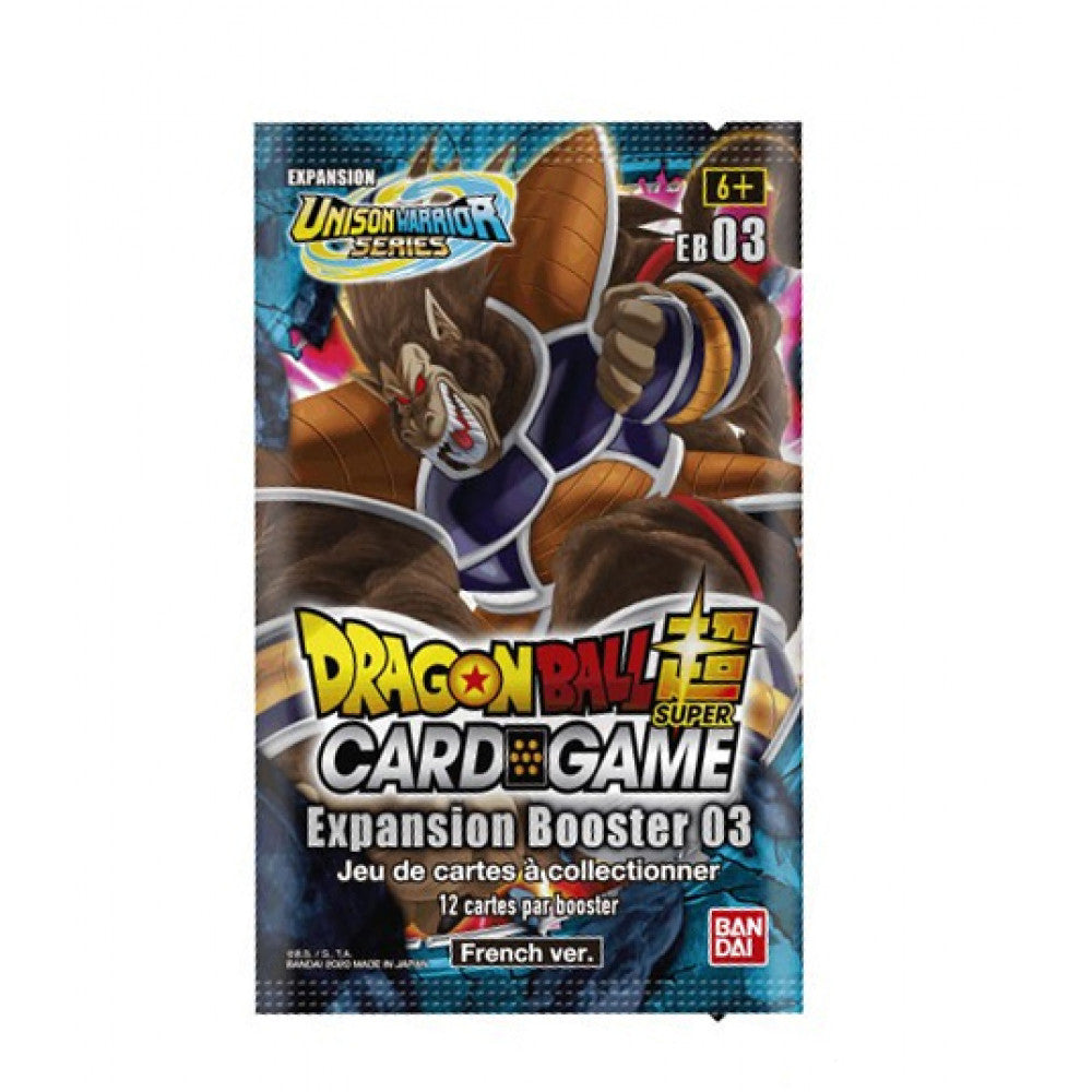 Dragon Ball Super Masters &ndash; Lot de 10 boosters Giant Force EB03 &ndash; FR