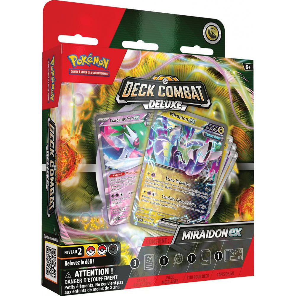 Pok&eacute;mon &ndash; Deck Combat Deluxe Miraidon-ex &ndash; FR