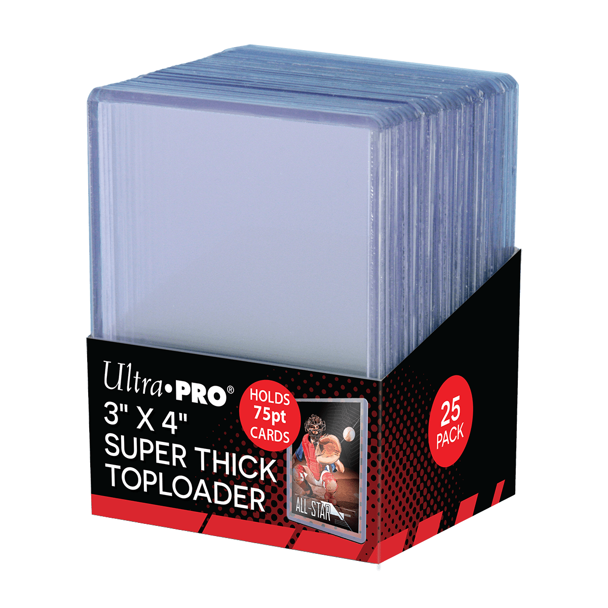 Toploaders Ultra Pro Thick 75 pt x25