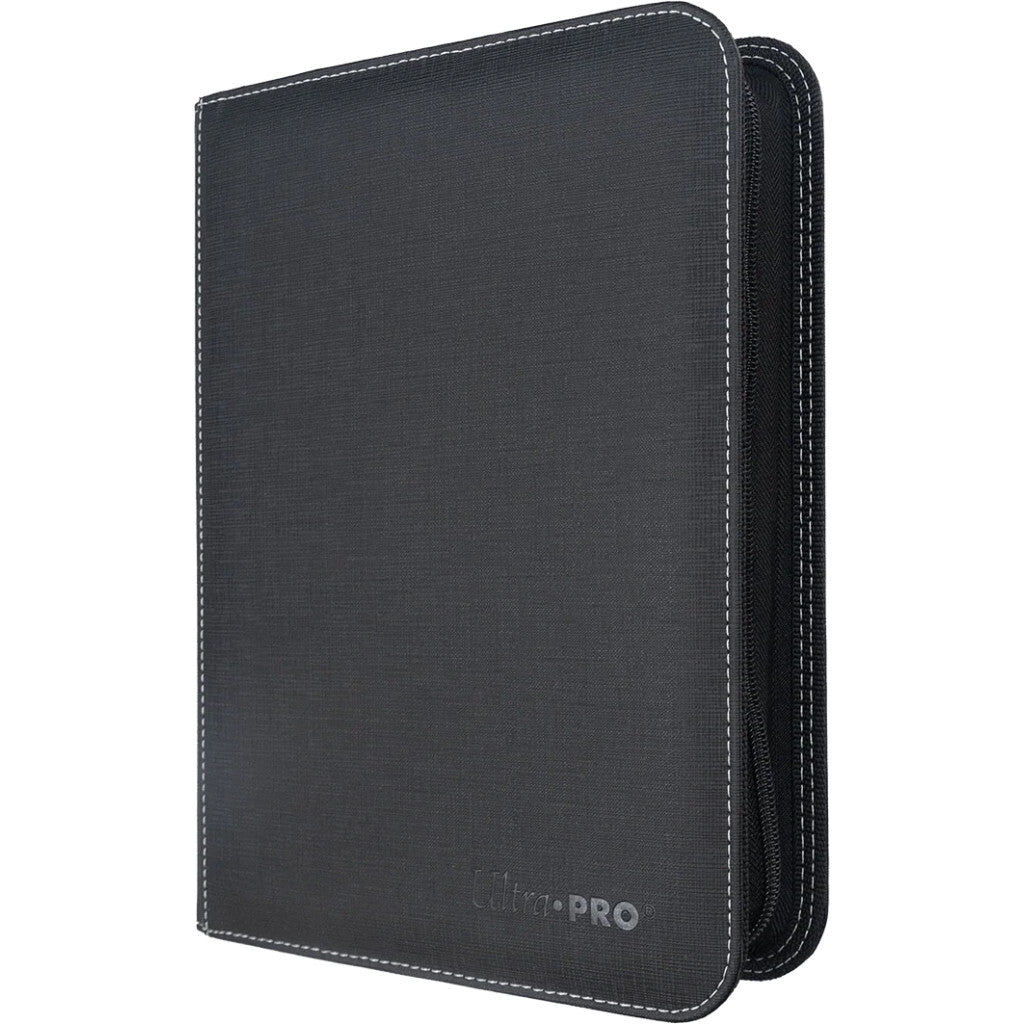 Ultra Pro &mdash; classeur zipp&eacute; pour toploaders, 4 pochettes noir