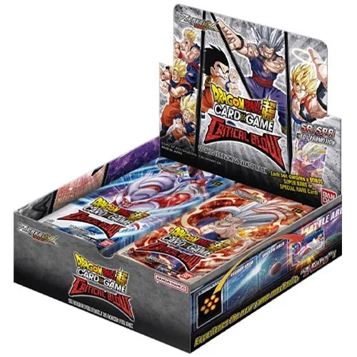 Dragon Ball Super Masters &ndash; Display 24 boosters Critical Blow B22 &ndash; FR