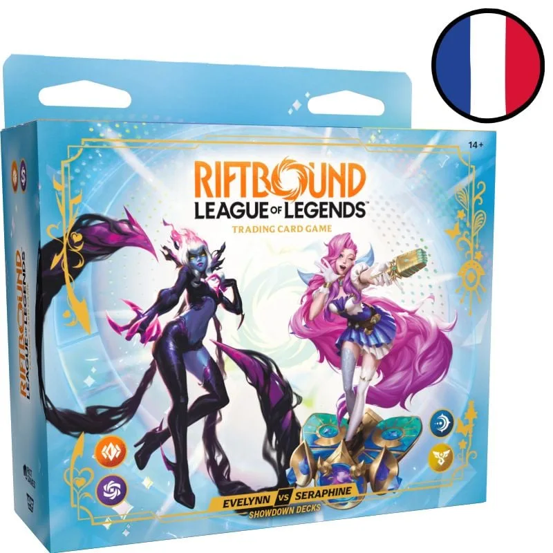 Riftbound &ndash; Coffret Showdown Seraphine vs Evelynn &ndash; Radiance &ndash; FR