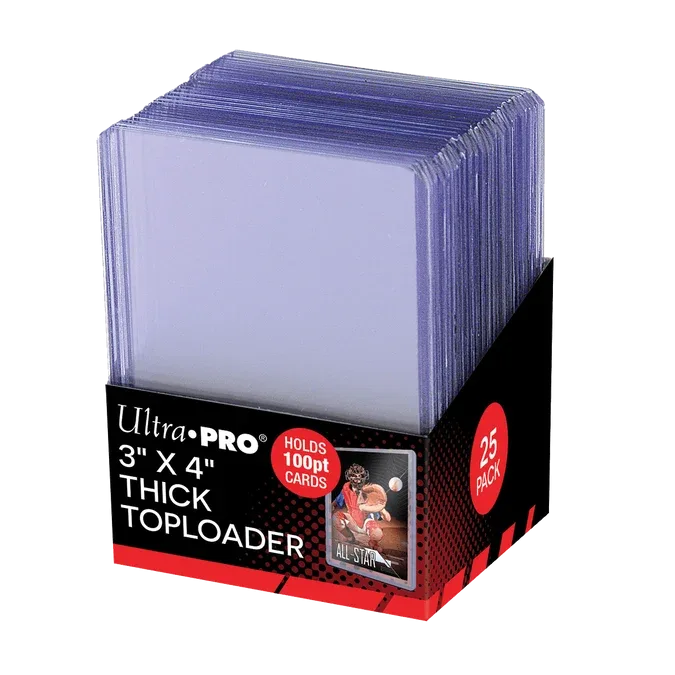 Toploaders Ultra Pro Thick 100 pt x25