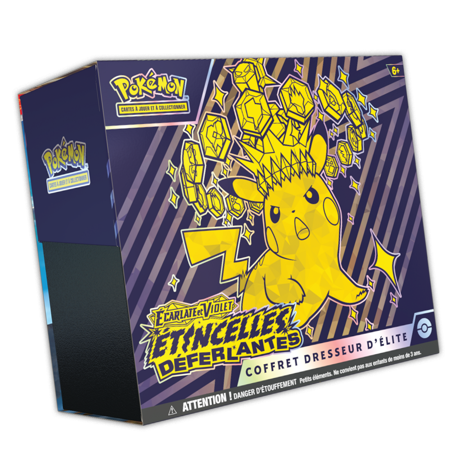 Coffret Dresseur d'&Eacute;lite Pok&eacute;mon &Eacute;tincelles D&eacute;ferlantes EV8 (FR)