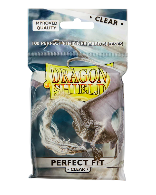 Dragon Shield Perfect Fit Clear &mdash; sous-pochettes x100