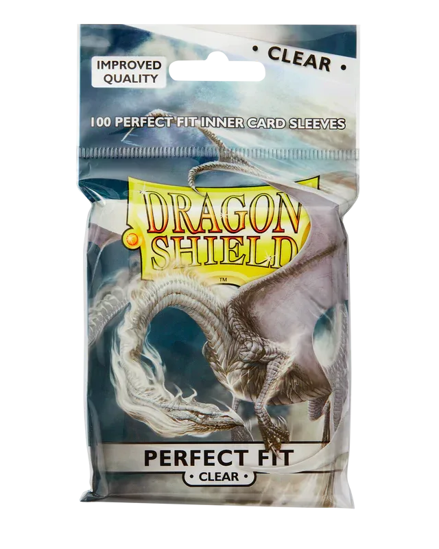Dragon Shield Perfect Fit Clear &mdash; sous-pochettes x100