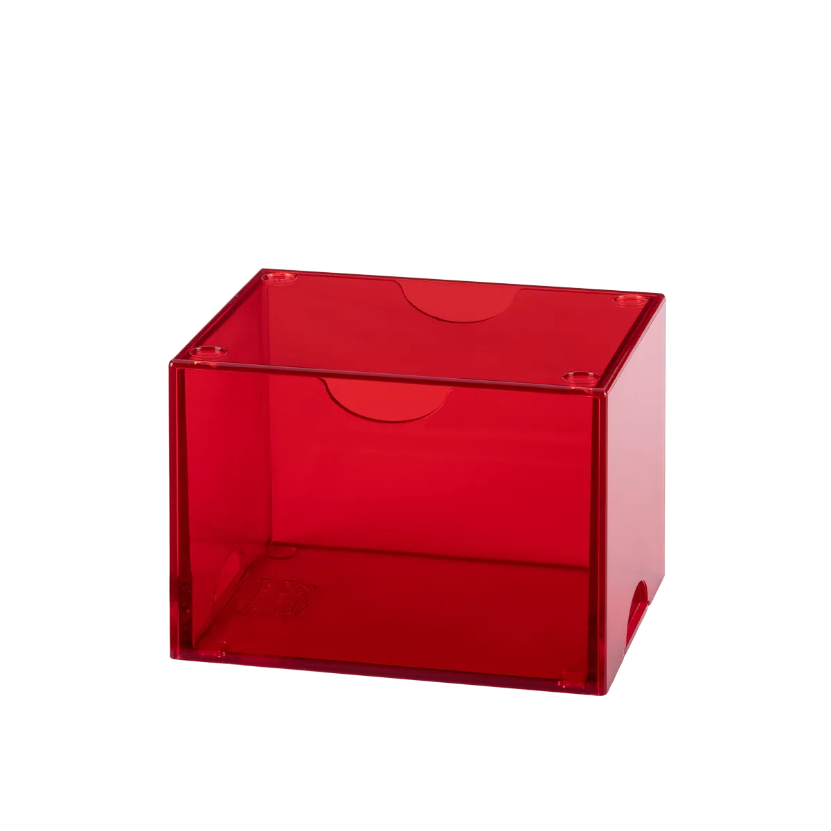 Deck box Dragon Shield Strongbox 100+ Clear Red