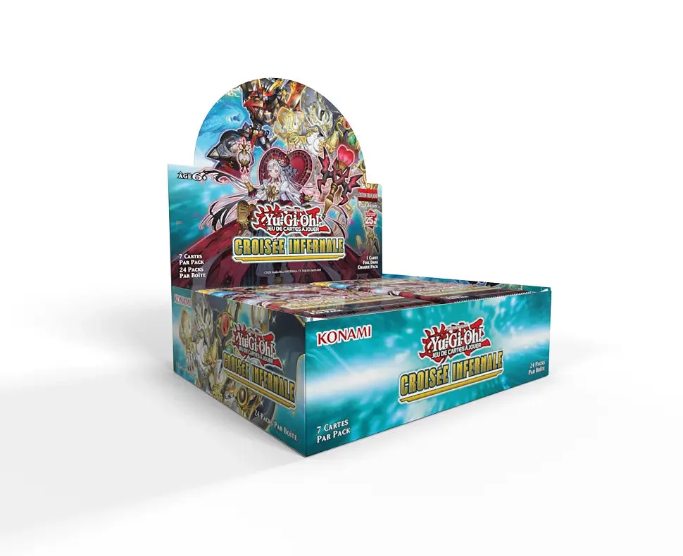 Display 24 boosters Yu-Gi-Oh! Crois&eacute;e Infernale (FR)