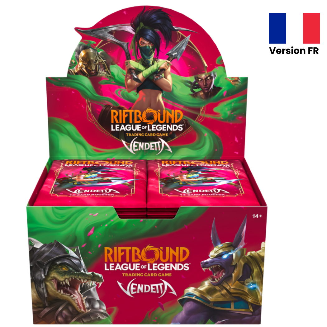 Riftbound &ndash; Display 24 boosters Vendetta &ndash; FR