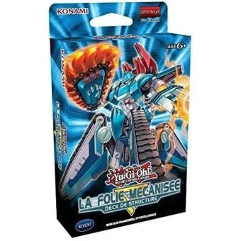 Yu-Gi-Oh! &ndash; Deck de structure La Folie M&eacute;canis&eacute;e &ndash; FR