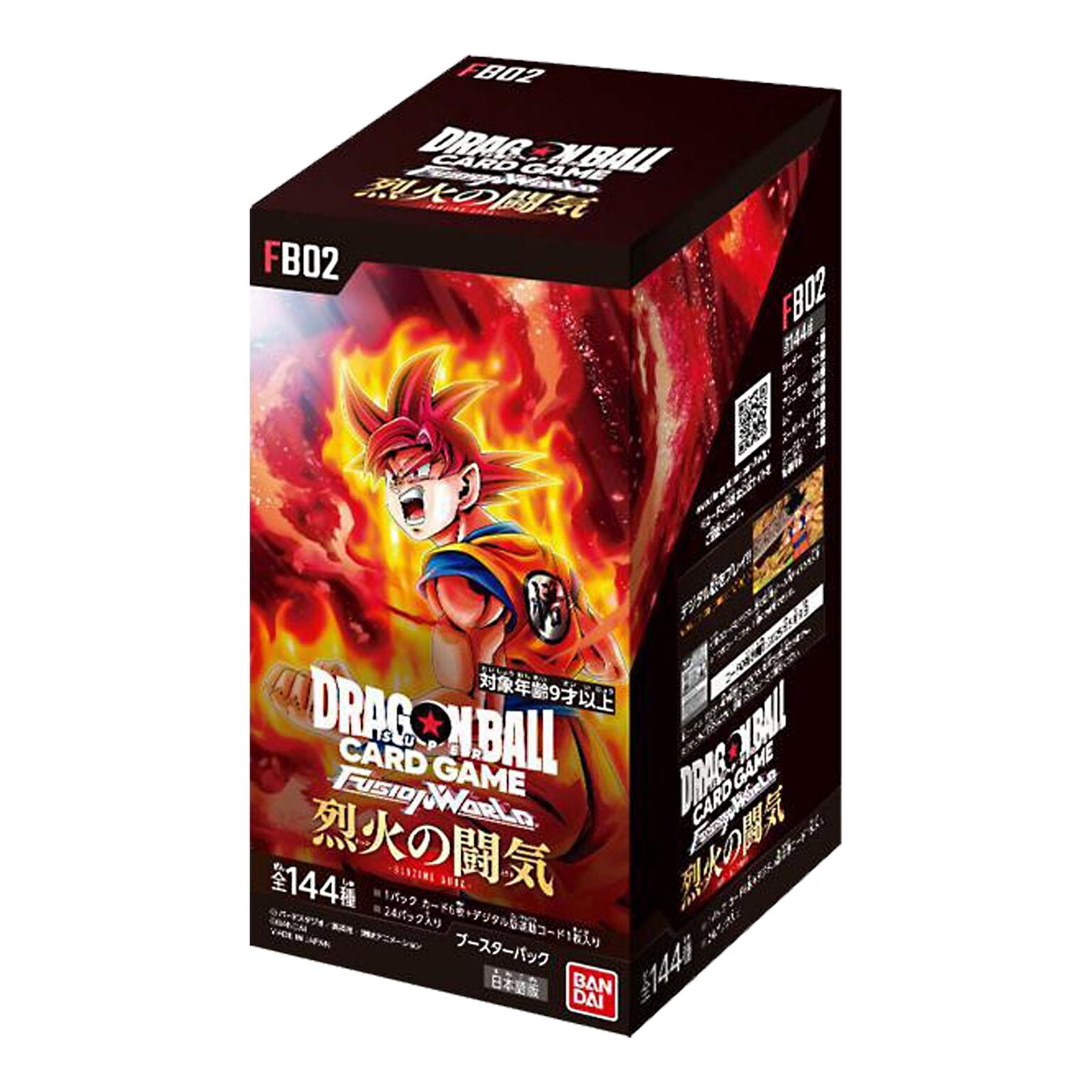 Dragon Ball Fusion World &ndash; Display 24 boosters Blazing Aura FB02 &ndash; JP