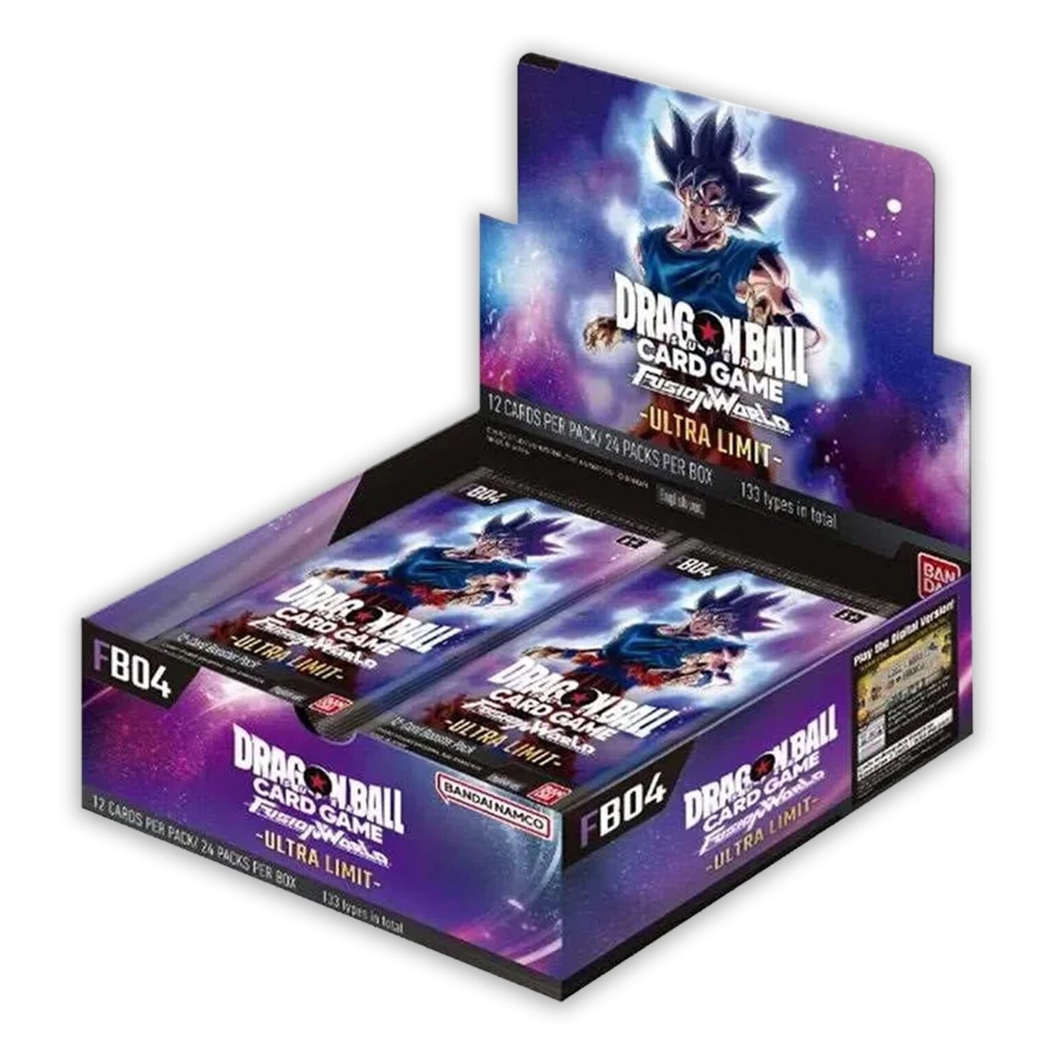 Dragon Ball Fusion World &ndash; Display 24 boosters Ultra Limit FB04 &ndash; EN