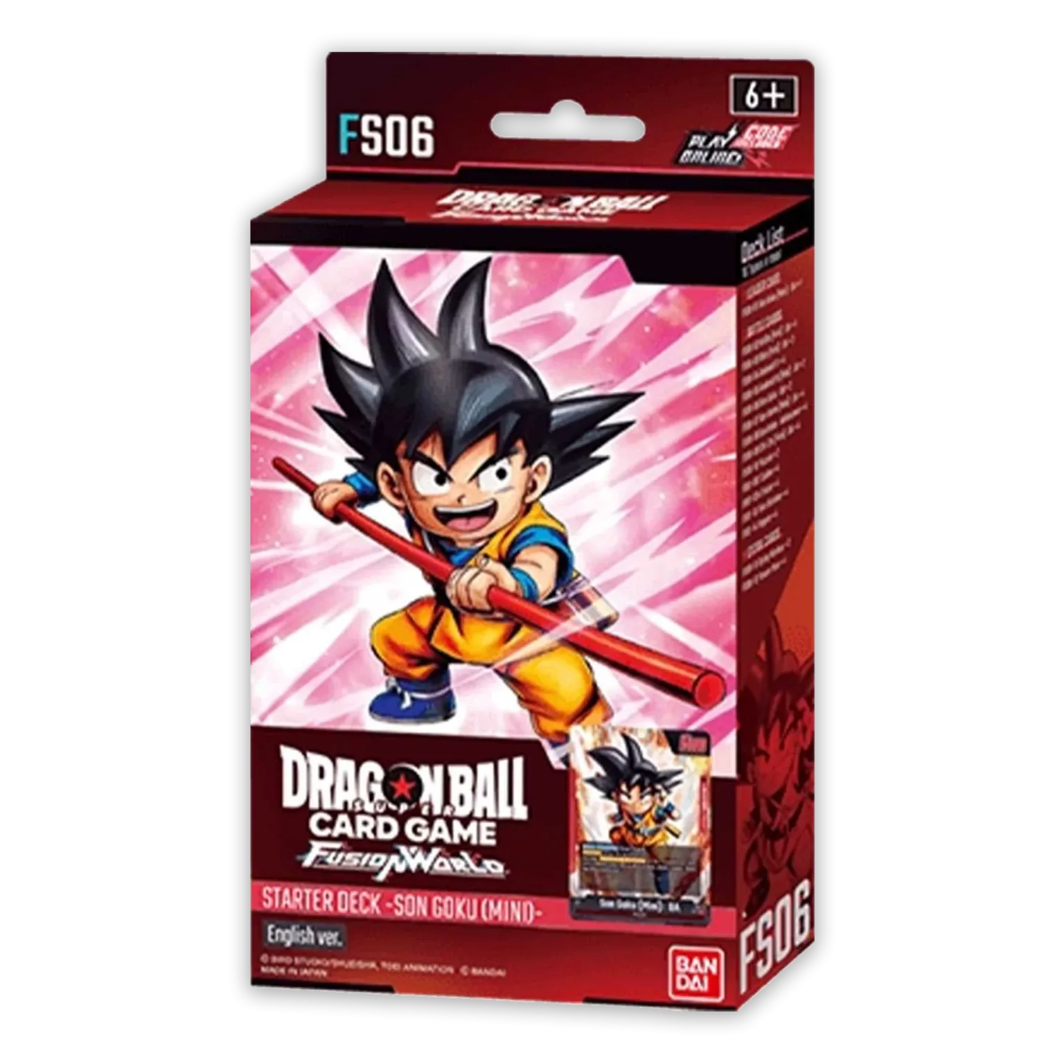 Dragon Ball Fusion World &ndash; Starter Deck Son Goku (Mini) FS06 &ndash; EN