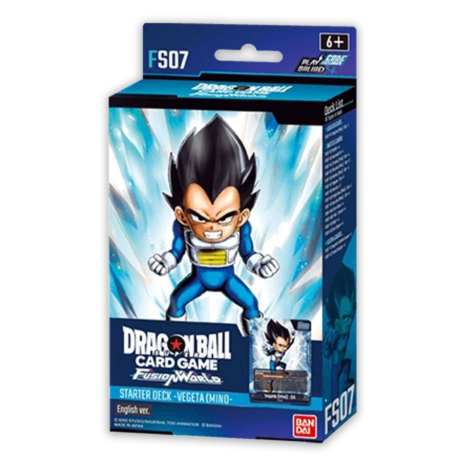 Dragon Ball Fusion World &ndash; Starter Deck Vegeta (Mini) FS07 &ndash; EN