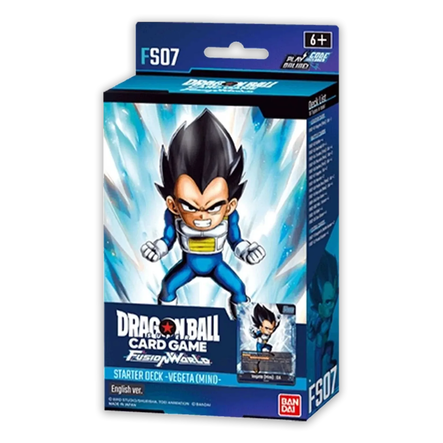 Dragon Ball Fusion World &ndash; Starter Deck Vegeta (Mini) FS07 &ndash; EN