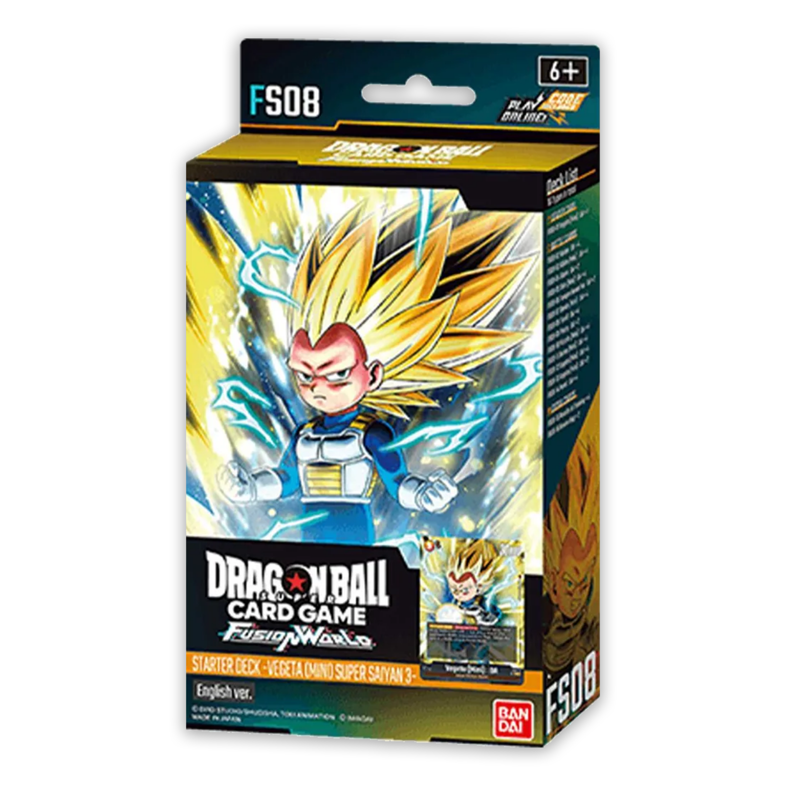 Dragon Ball Fusion World &ndash; Starter Deck Vegeta (Mini) Super Saiyan 3 FS08 &ndash; EN