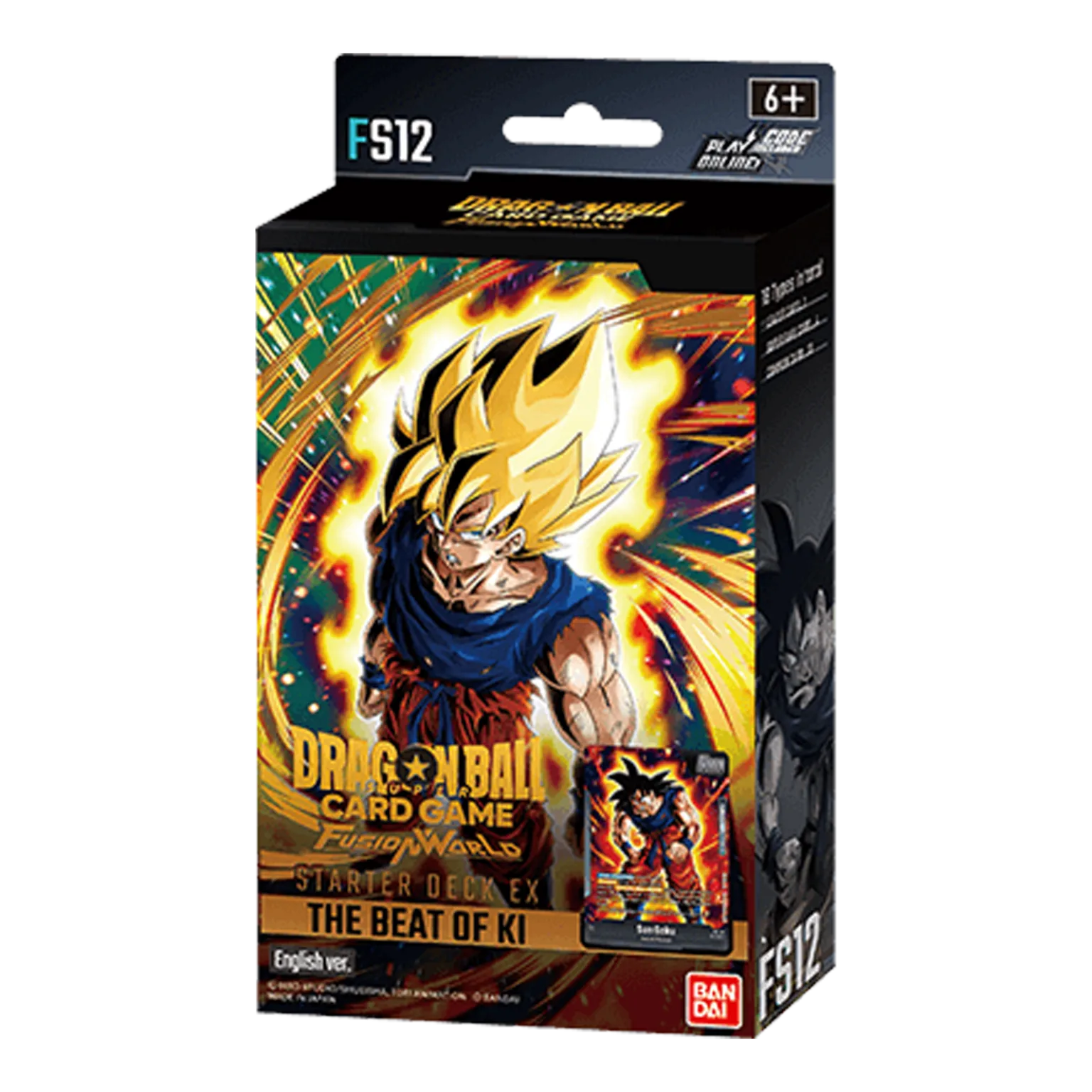 Dragon Ball Fusion World &ndash; Starter Deck EX The Beat of Ki FS12 &ndash; EN