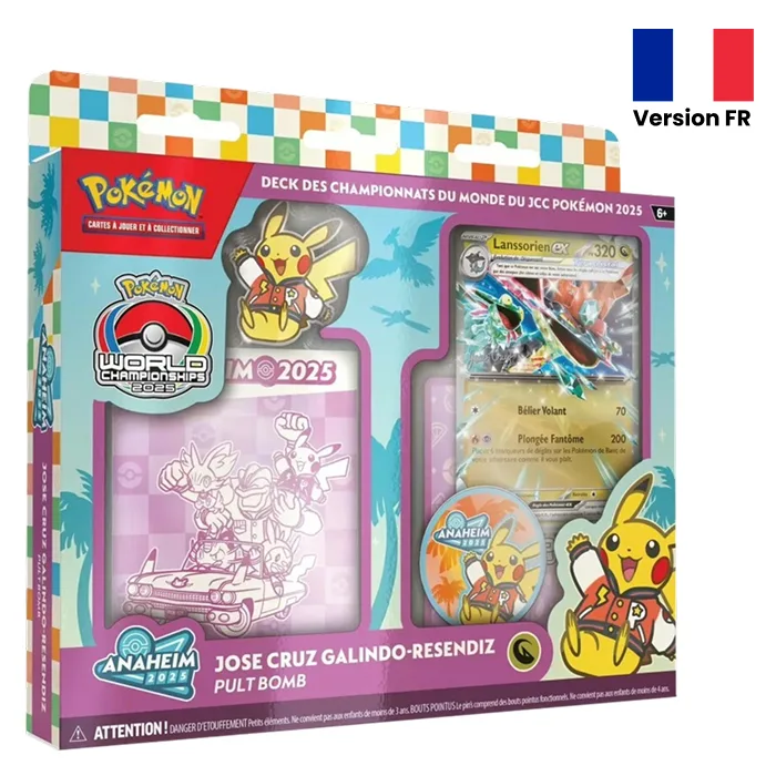 Pok&eacute;mon &ndash; Deck Championnats du Monde 2025 Jos&eacute; Cruz Galindo &ndash; FR