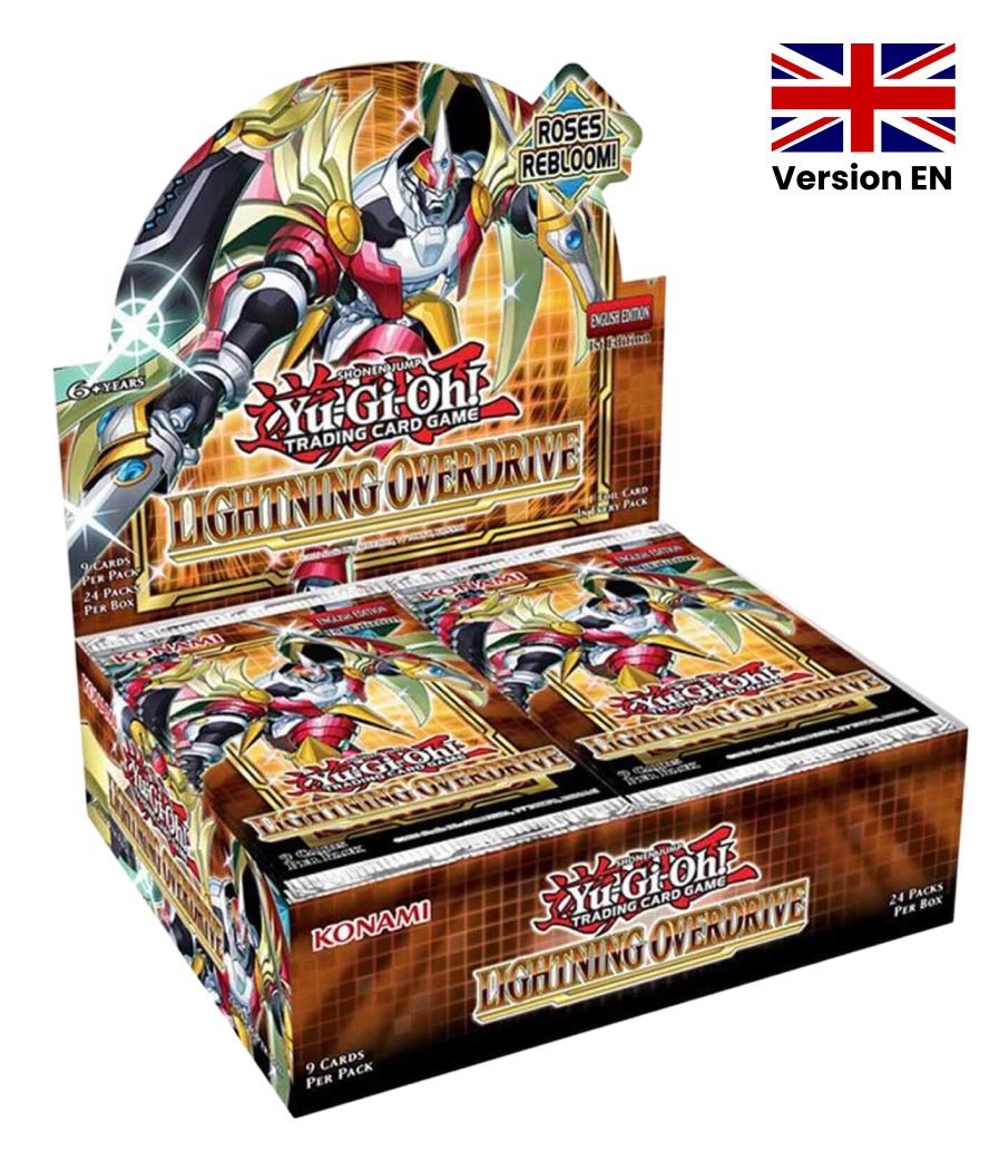 Yu-Gi-Oh! – Display 24 boosters Lightning Overdrive LIOV – EN