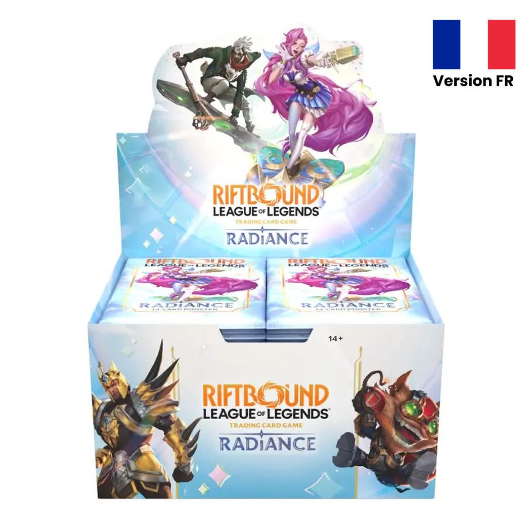 Riftbound &ndash; Display 24 boosters Radiance &ndash; FR