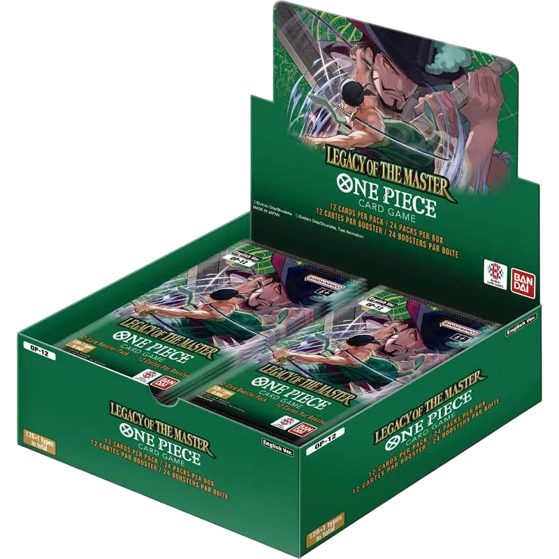 Display 24 boosters One Piece Card Game OP-12 Legacy of the Master (EN)