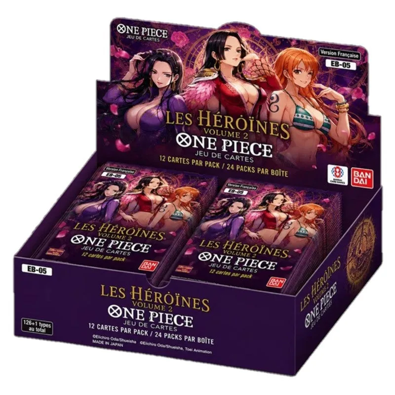 Pr&eacute;commande &middot; Display 24 boosters One Piece Card Game EB-05 Heroines Edition vol.2 (FR)