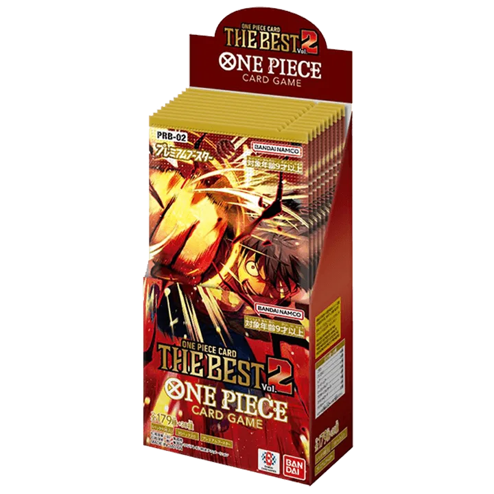 Display 10 boosters One Piece Card Game PRB-02 The Best vol.2 (JP)