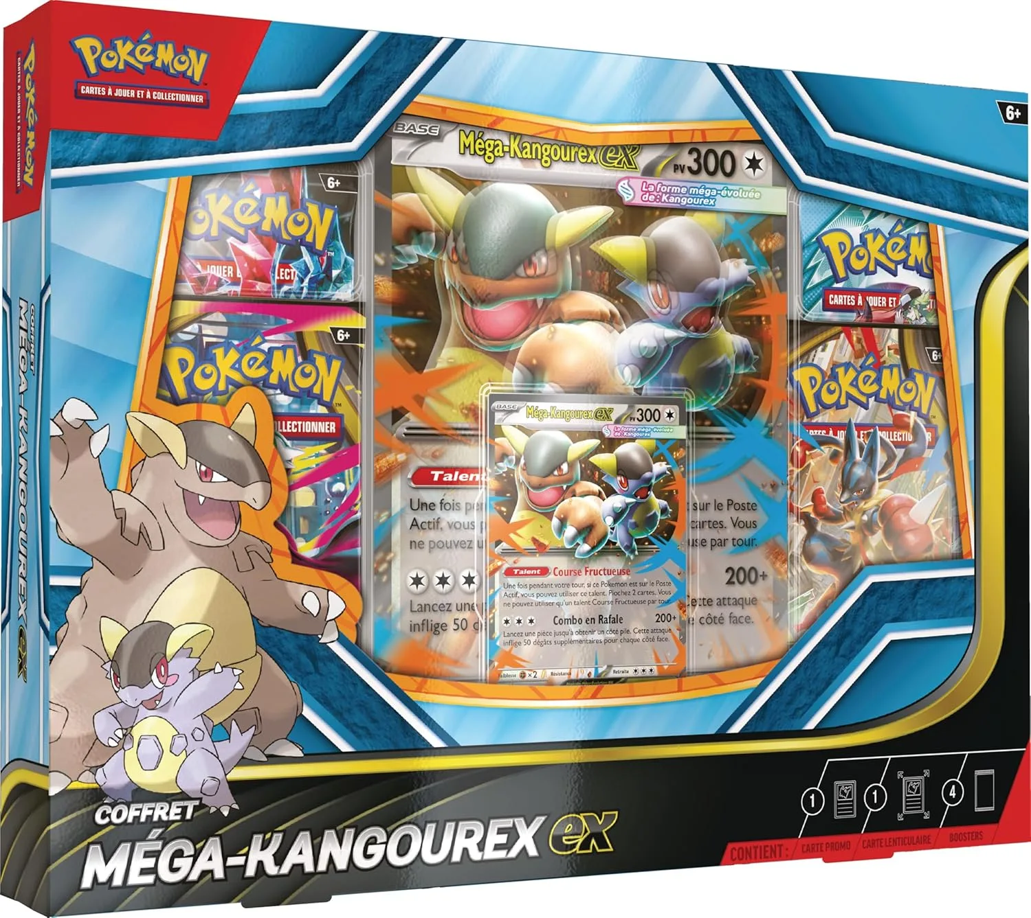 Coffret Pok&eacute;mon M&eacute;ga-Kangourex-ex (FR)