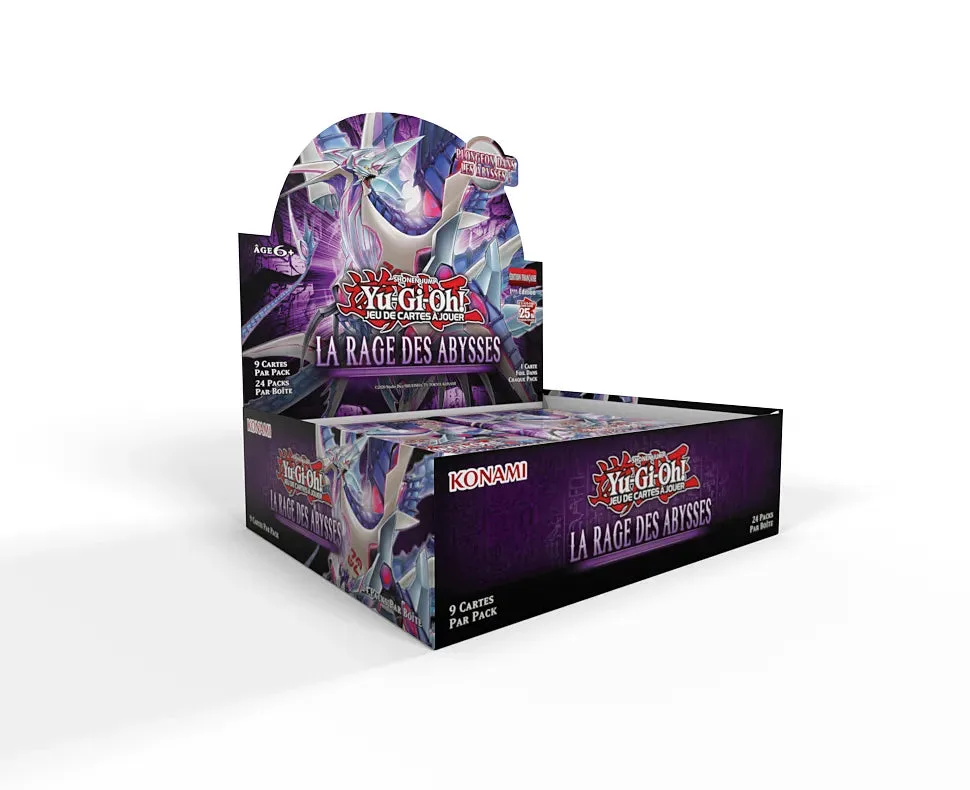 Display 24 boosters Yu-Gi-Oh! La Rage des Abysses (FR)