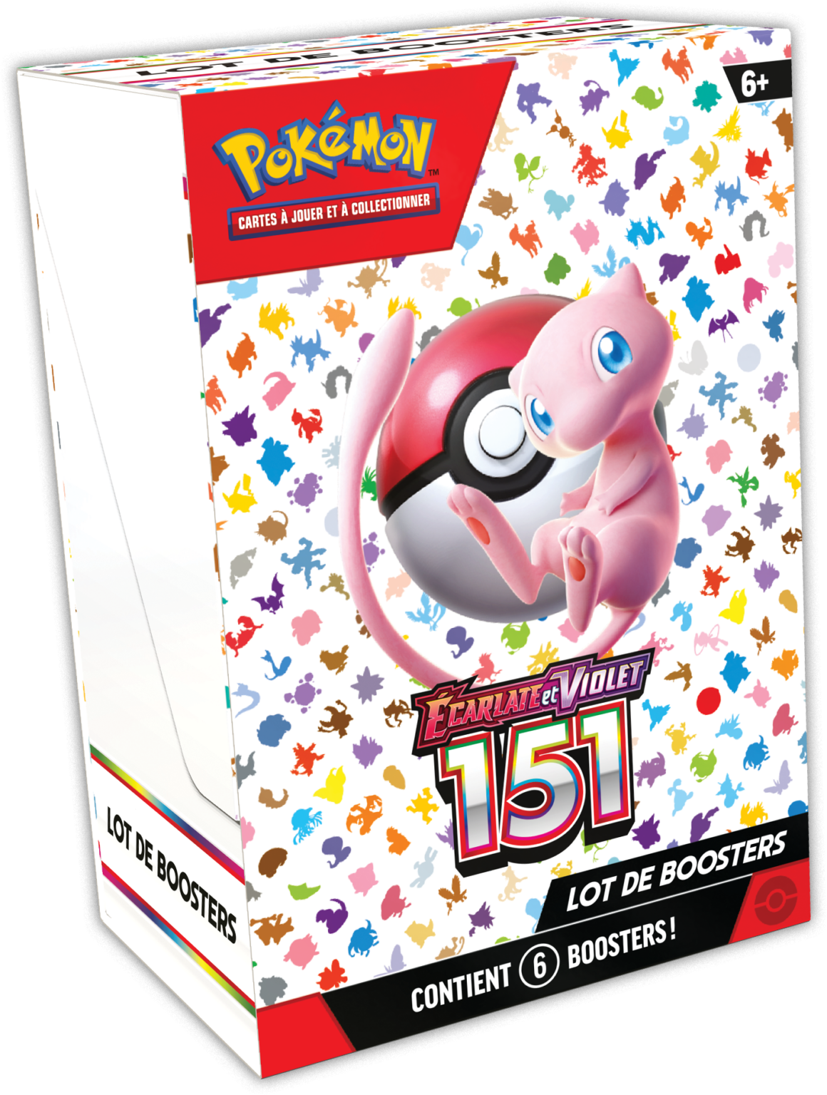 Bundle 6 boosters Pok&eacute;mon 151 EV3.5 (FR)