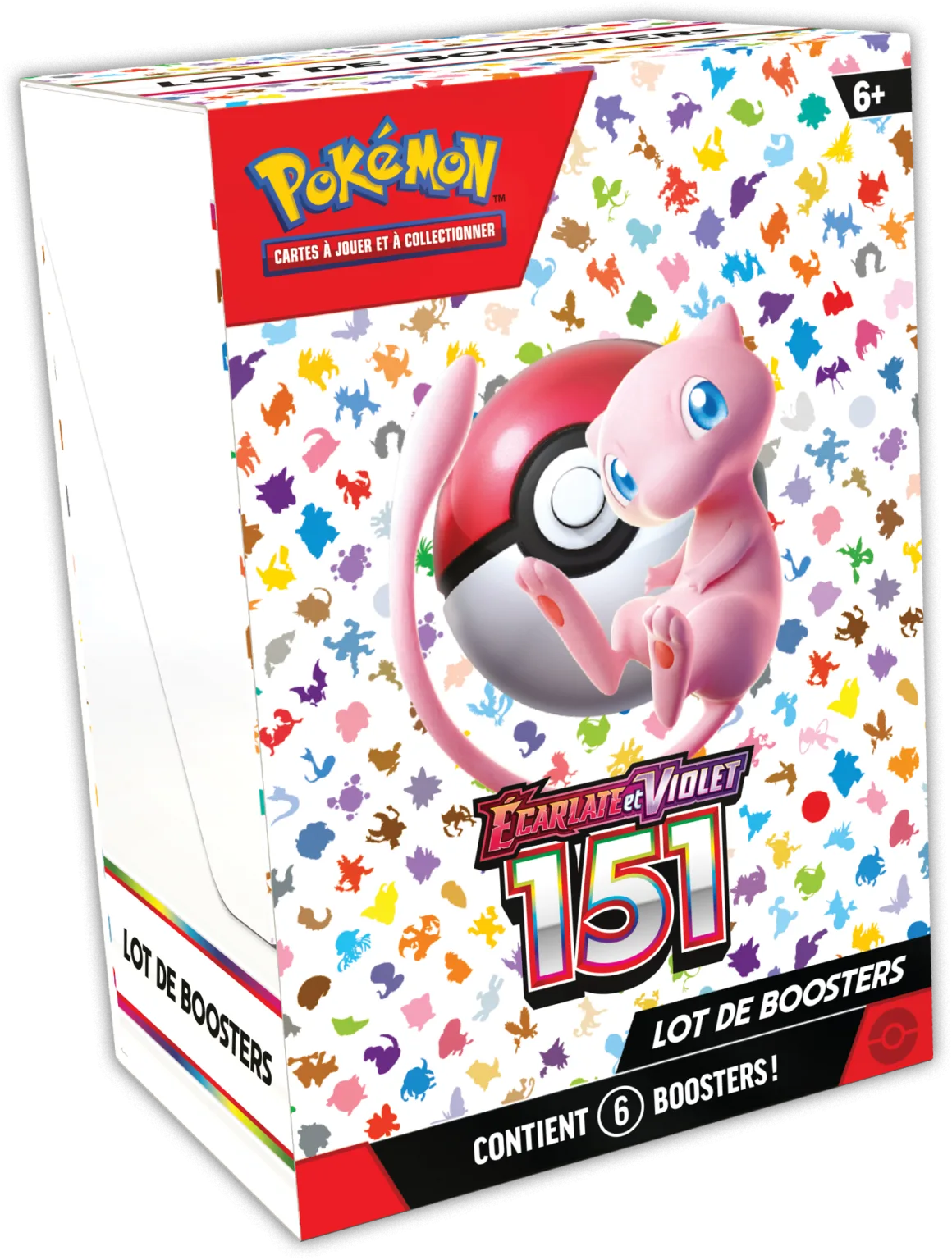 Bundle 6 boosters Pok&eacute;mon 151 EV3.5 (FR)