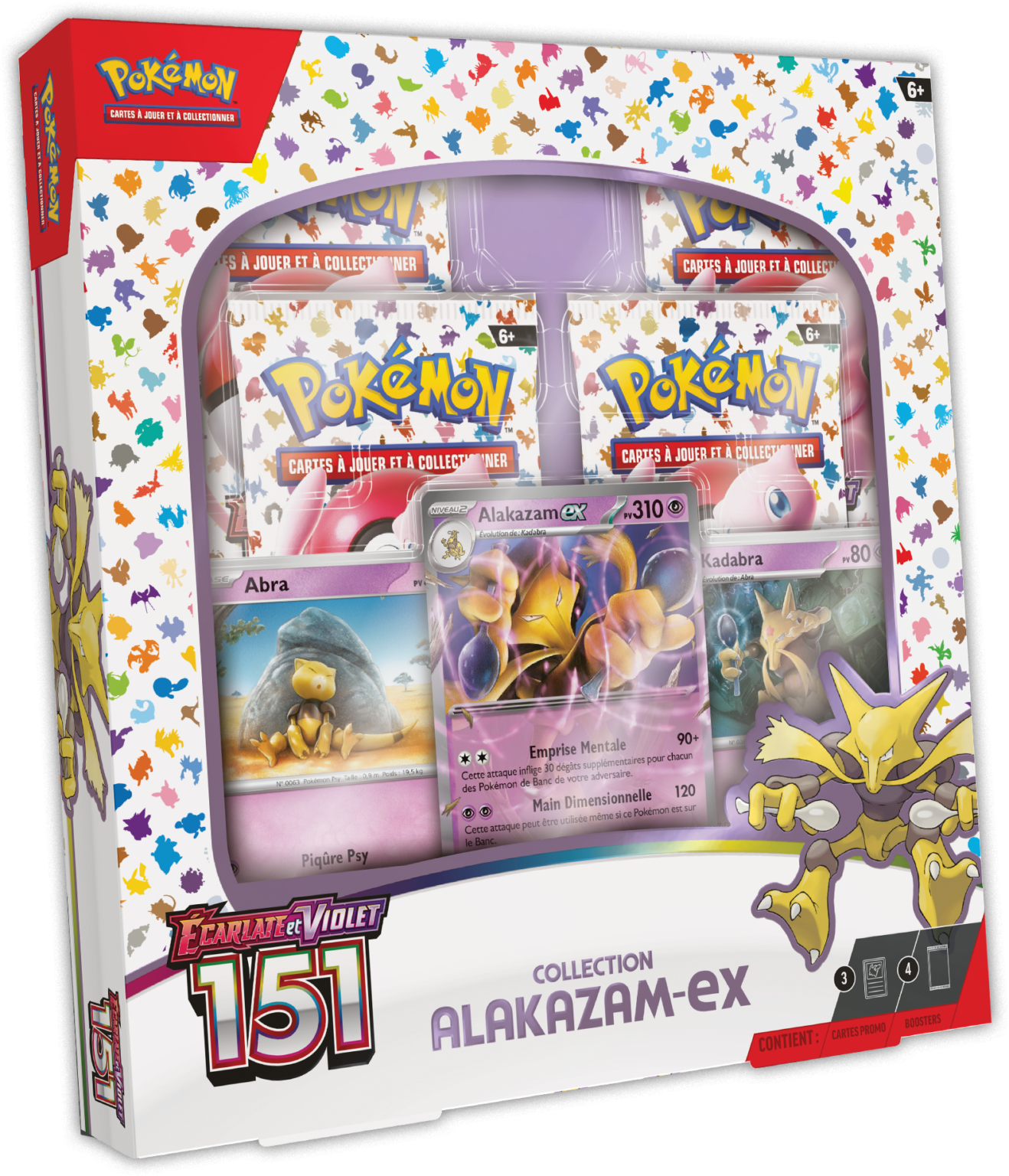Coffret Collection Pok&eacute;mon 151 EV3.5 Alakazam-ex (FR)