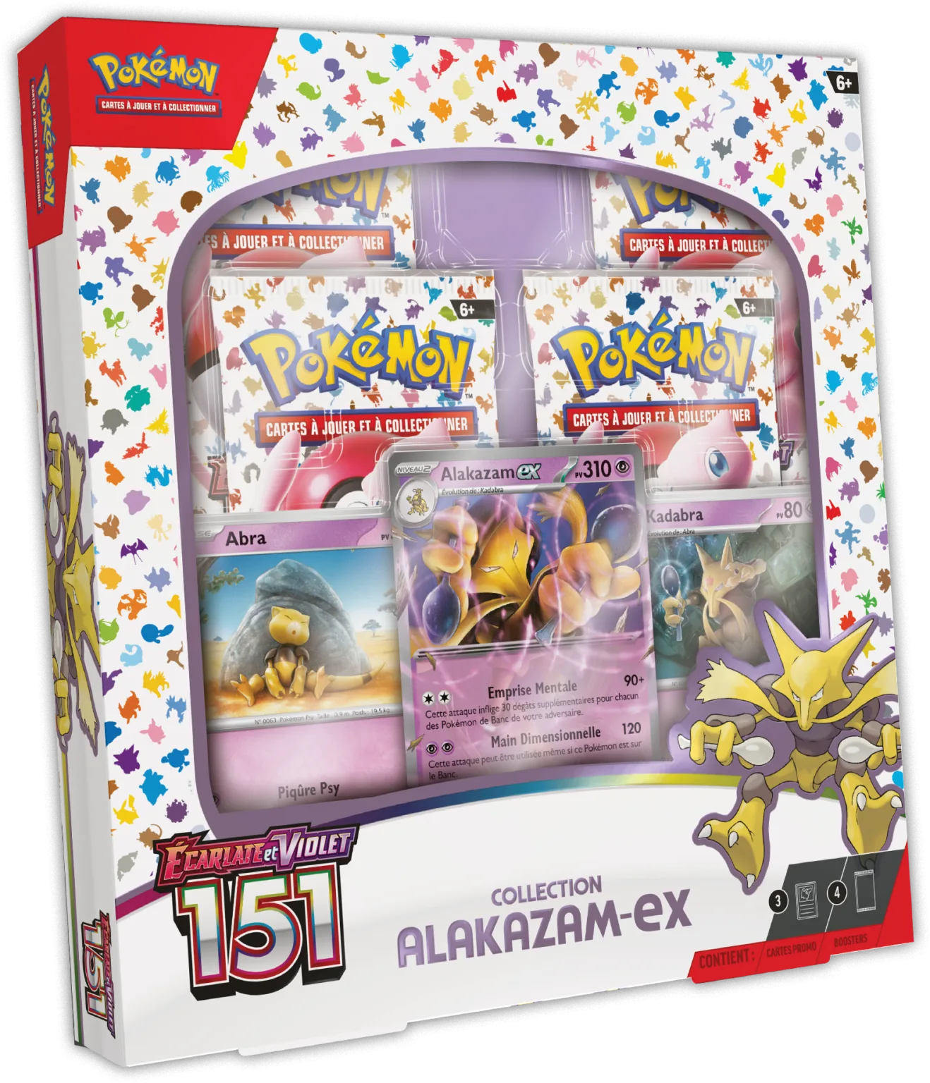 Coffret Collection Pok&eacute;mon 151 EV3.5 Alakazam-ex (FR)