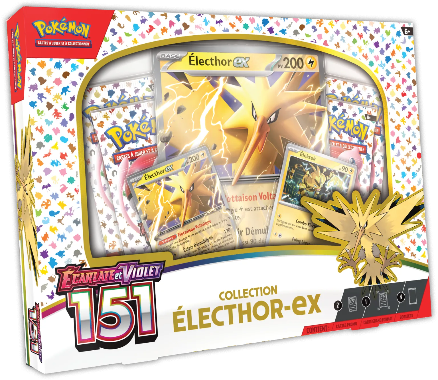 Coffret Collection Pok&eacute;mon 151 EV3.5 &Eacute;lecthor-ex (FR)