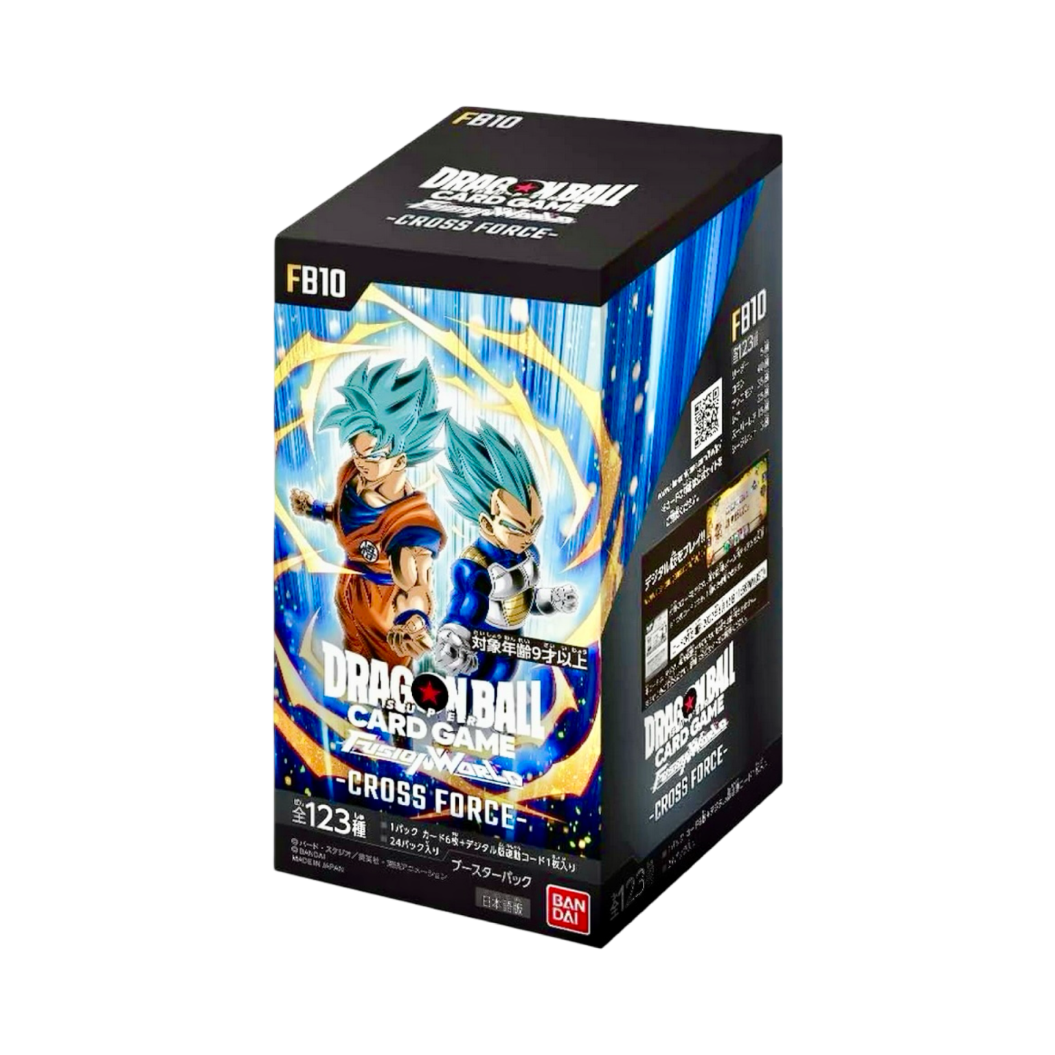 Display Dragon Ball Fusion World FB10 Cross Force Japonais (JP)
