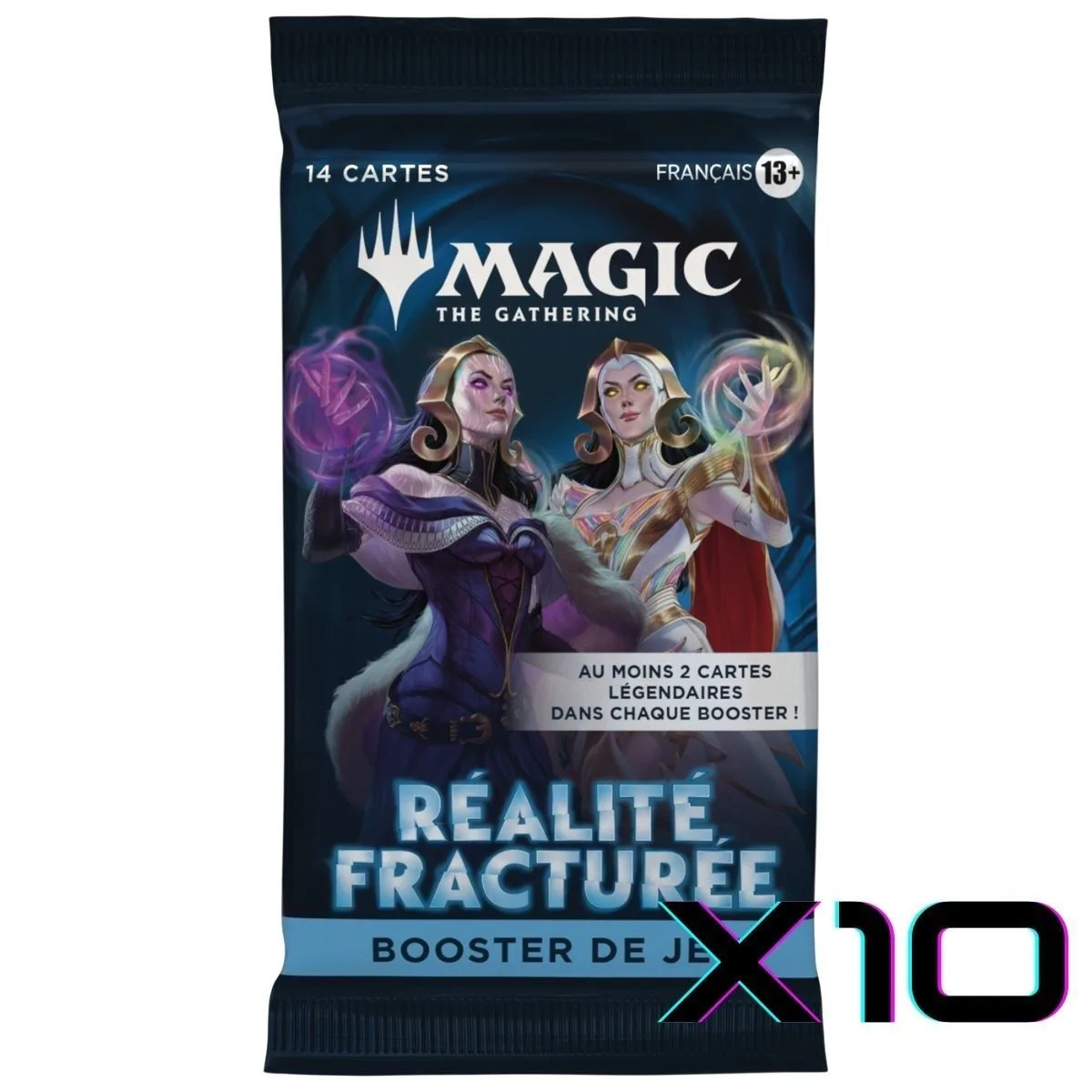 R&eacute;alit&eacute; fractur&eacute;e - FR - Lot de 10 Boosters Play - Magic: The Gathering - FRA