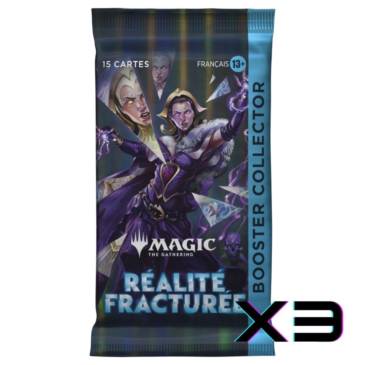 R&eacute;alit&eacute; fractur&eacute;e - FR - Lot de 3 Boosters Collector - Magic: The Gathering - FRA