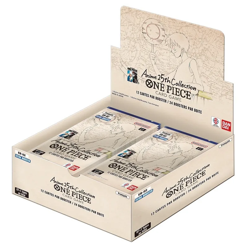 One Piece &ndash; Boite 24 boosters Anime 25th Collection EB-02 (FR)