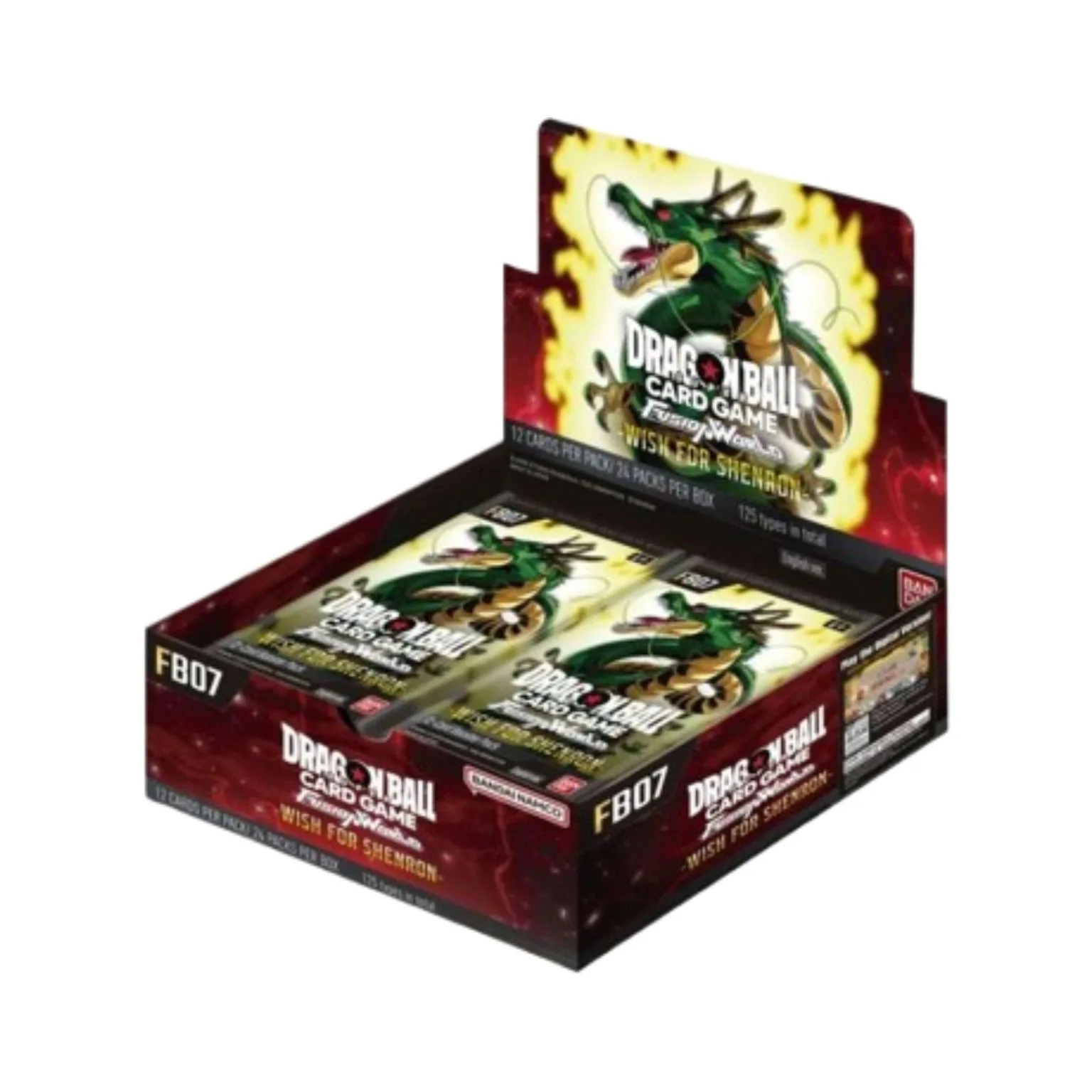 Display 24 Boosters Dragon Ball Super CG Fusion World - FB07 (EN)
