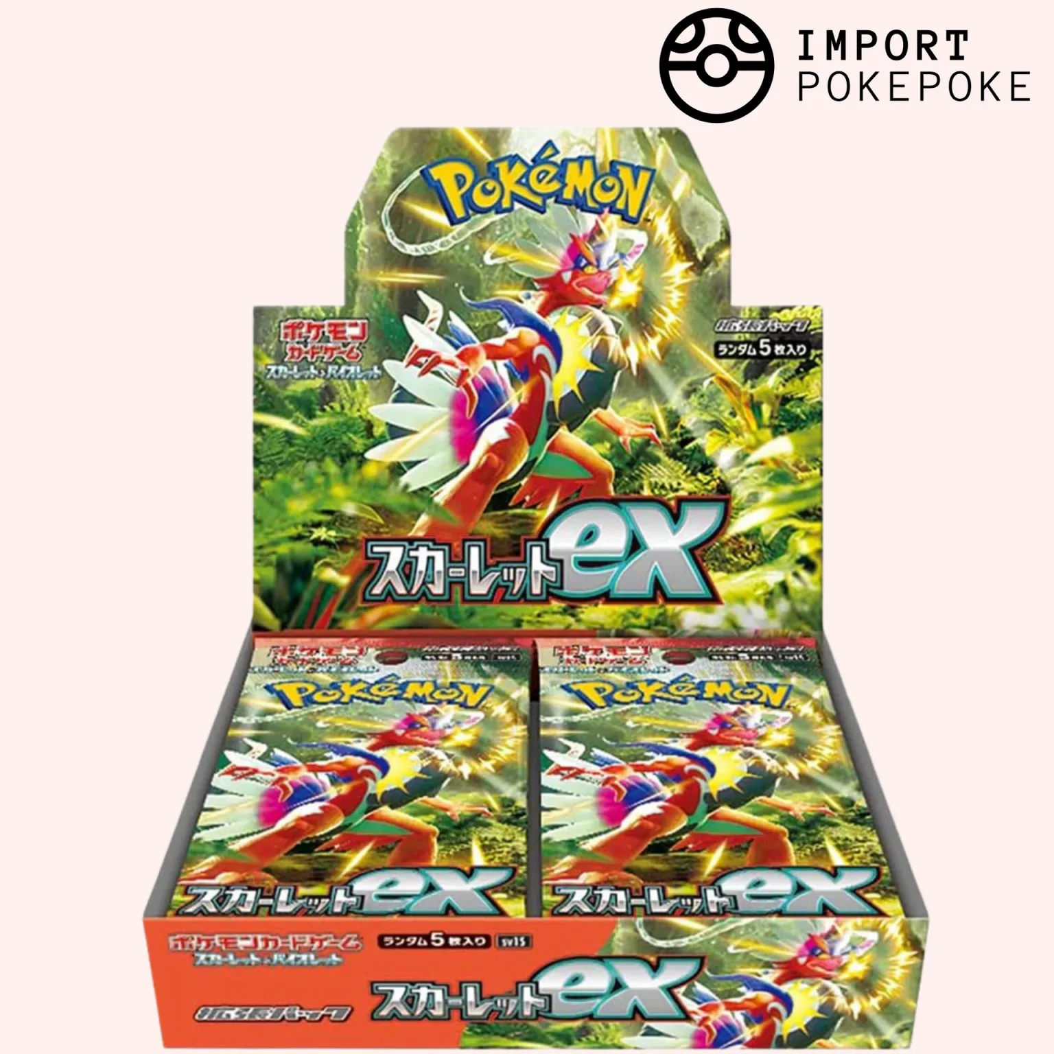 Pok&eacute;mon &ndash; Display Scarlet ex - SV1S (JP)