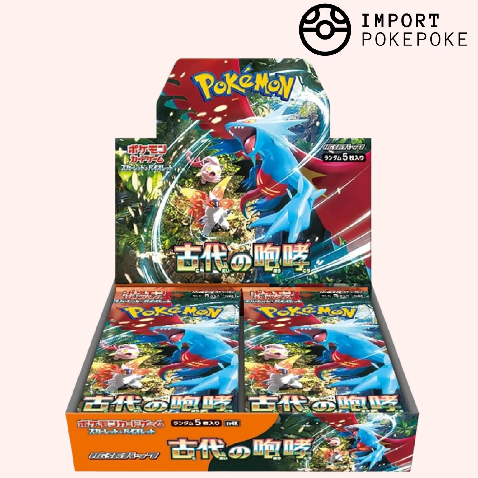 Pok&eacute;mon &ndash; Display Ancient Roar - SV4K (JP)