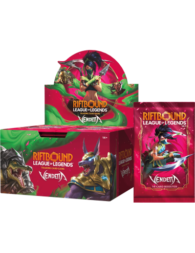 Riftbound : Display 24 Boosters Set 4 Vendetta (EN)