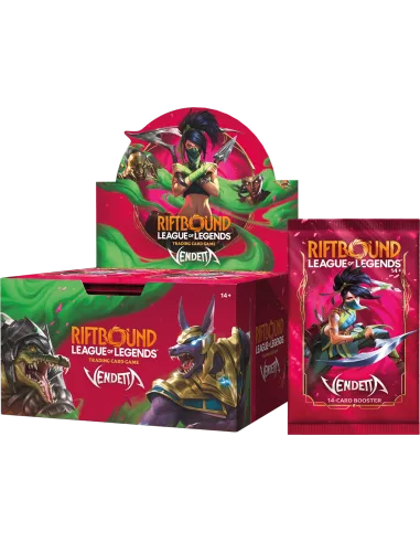 Riftbound : Display 24 Boosters Set 4 Vendetta (EN)