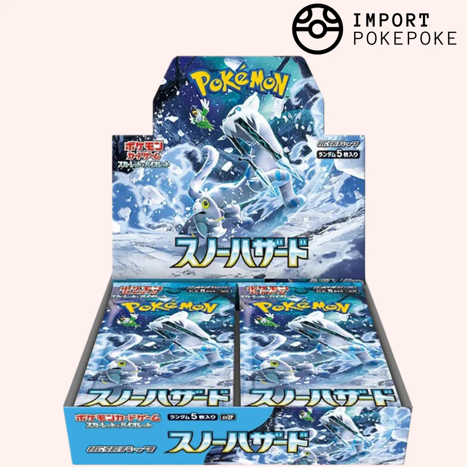 Pok&eacute;mon &ndash; Display Snow Hazard - SV2P (JP)