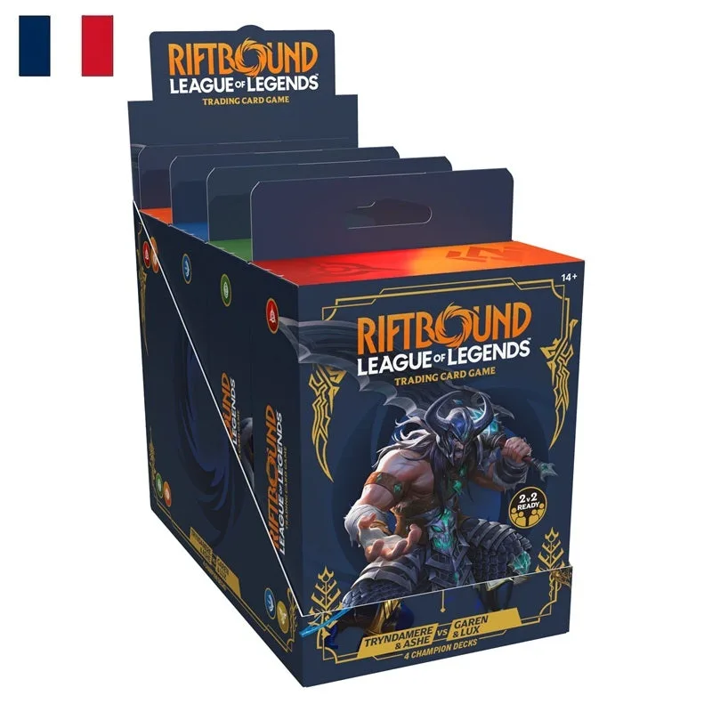 Riftbound Legacy &ndash; Lot de 4 Champion Decks (FR)